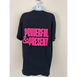 Comfort Colors L Graphic Tee Black Psalm 147:5 Powerful & Present